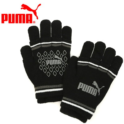 PUMA プーマ Cat Logo Magic Gloves IV S Puma Black 041680